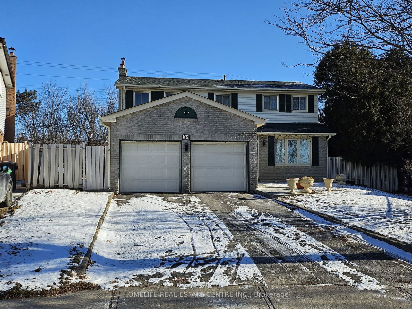 Detached House sold at 34 Mikado Crescent, Brampton, Central Park, L6S 3R6 - MLS: W11918233