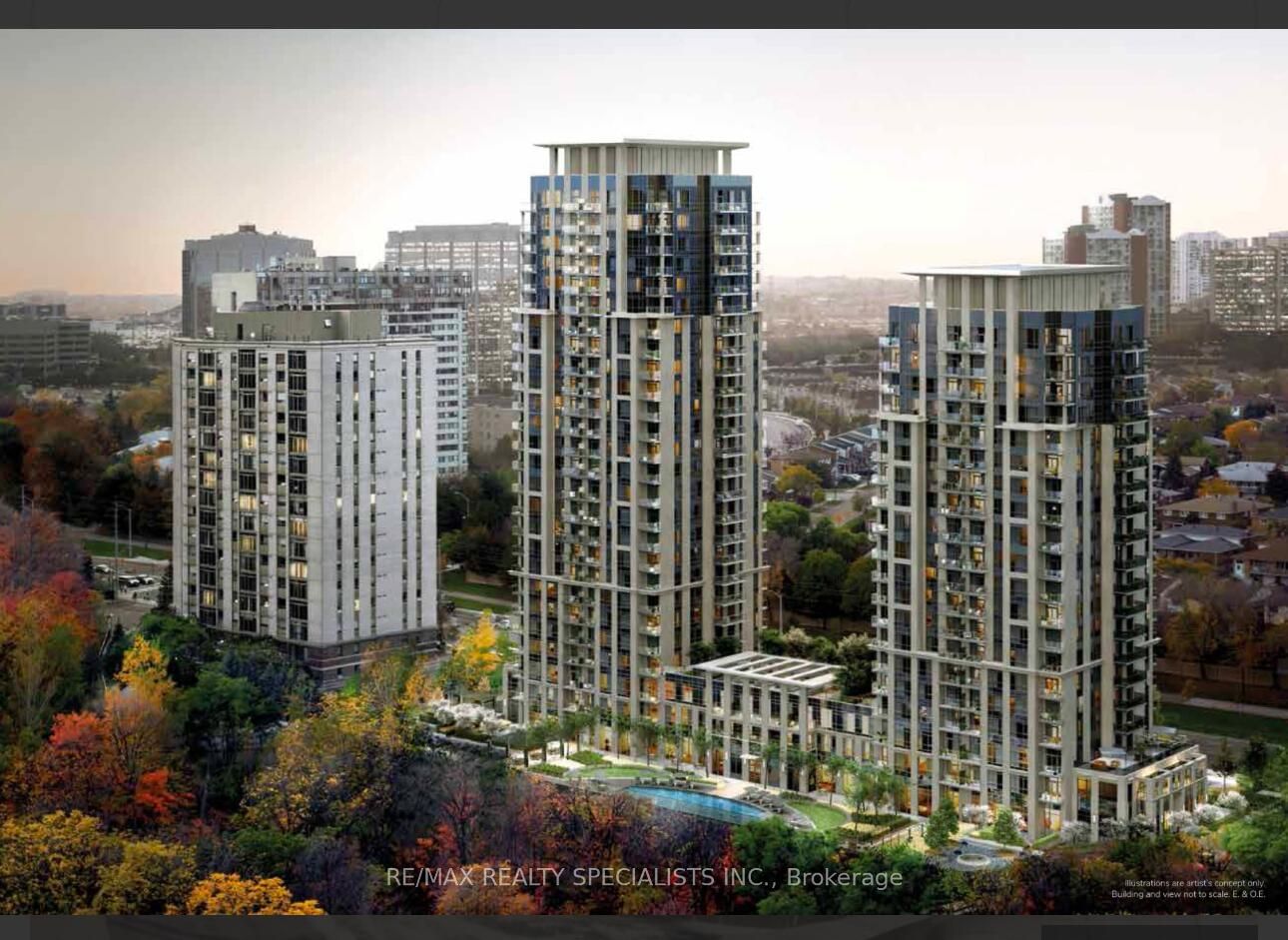 Condo leased at 1504-204 BURNHAMTHORPE Road, Mississauga, City Centre, L5A 0B3 - MLS: W11918604