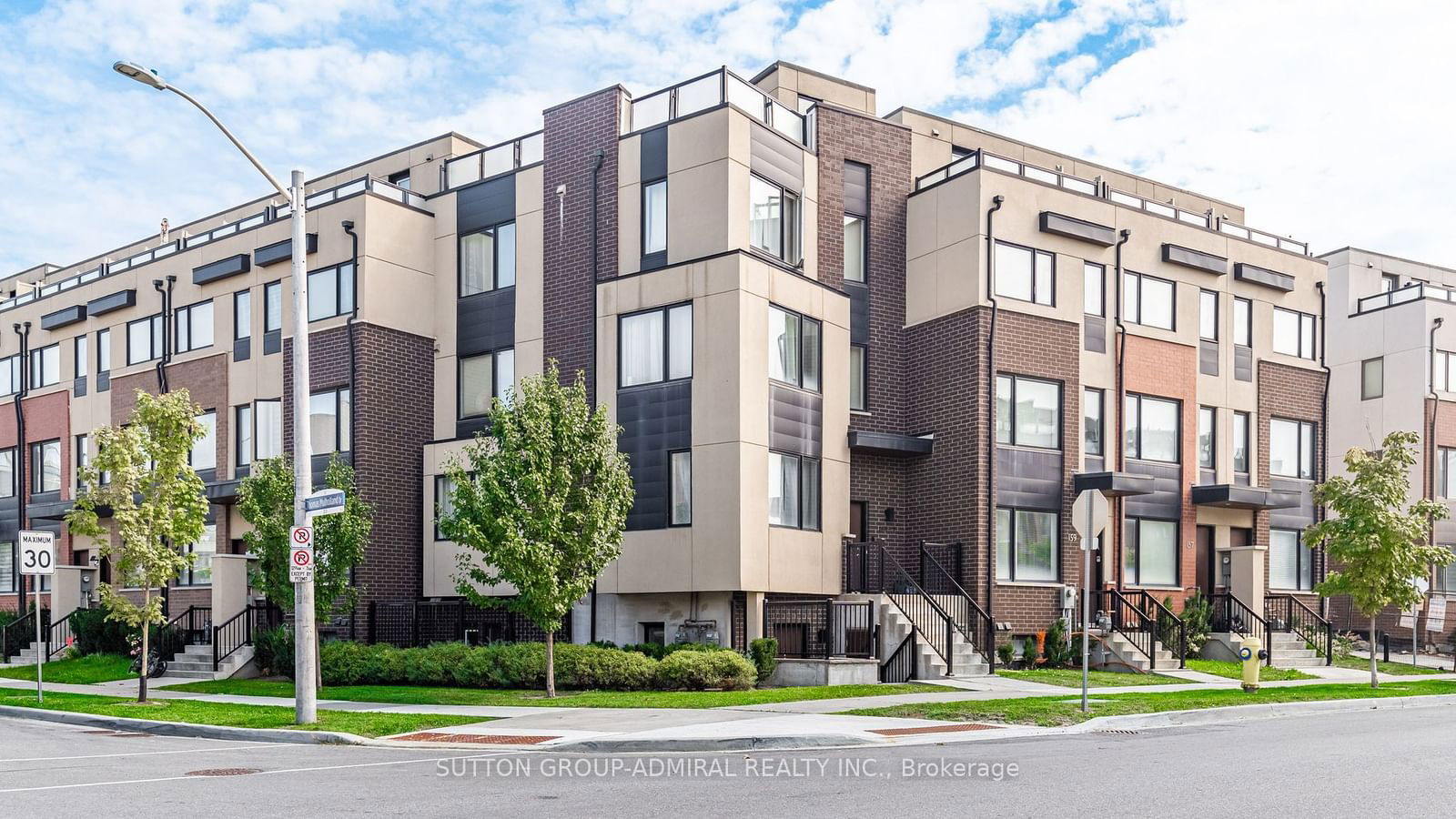 Townhouse for sale at 1-161 Frederick Tisdale Drive, Toronto, Downsview-Roding-CFB, M3K 0B5 - MLS: W11920335