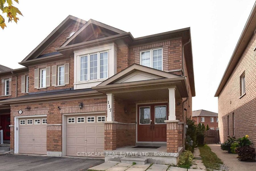 Townhouse for lease at 117 Spicebush Terrace, Brampton, Credit Valley, L6X 0J6 - MLS: W11923040