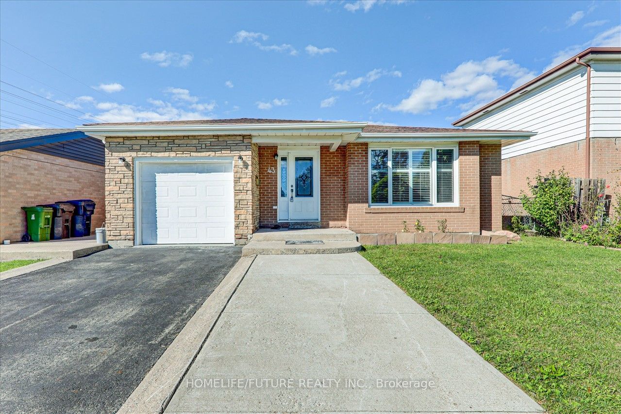 Detached House for sale at 43 Tamarisk Drive, Toronto, West Humber-Clairville, M9V 1S2 - MLS: W11923514