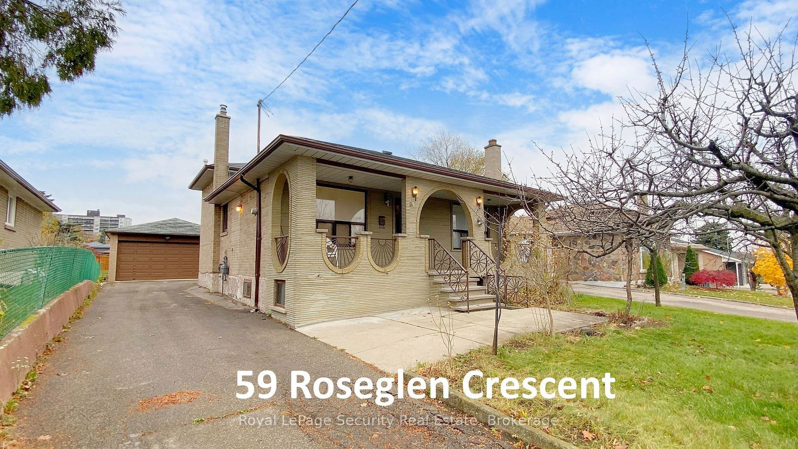 Detached House for sale at 59 Roseglen Crescent, Toronto, Glenfield-Jane Heights, M3N 1G7 - MLS: W11924726