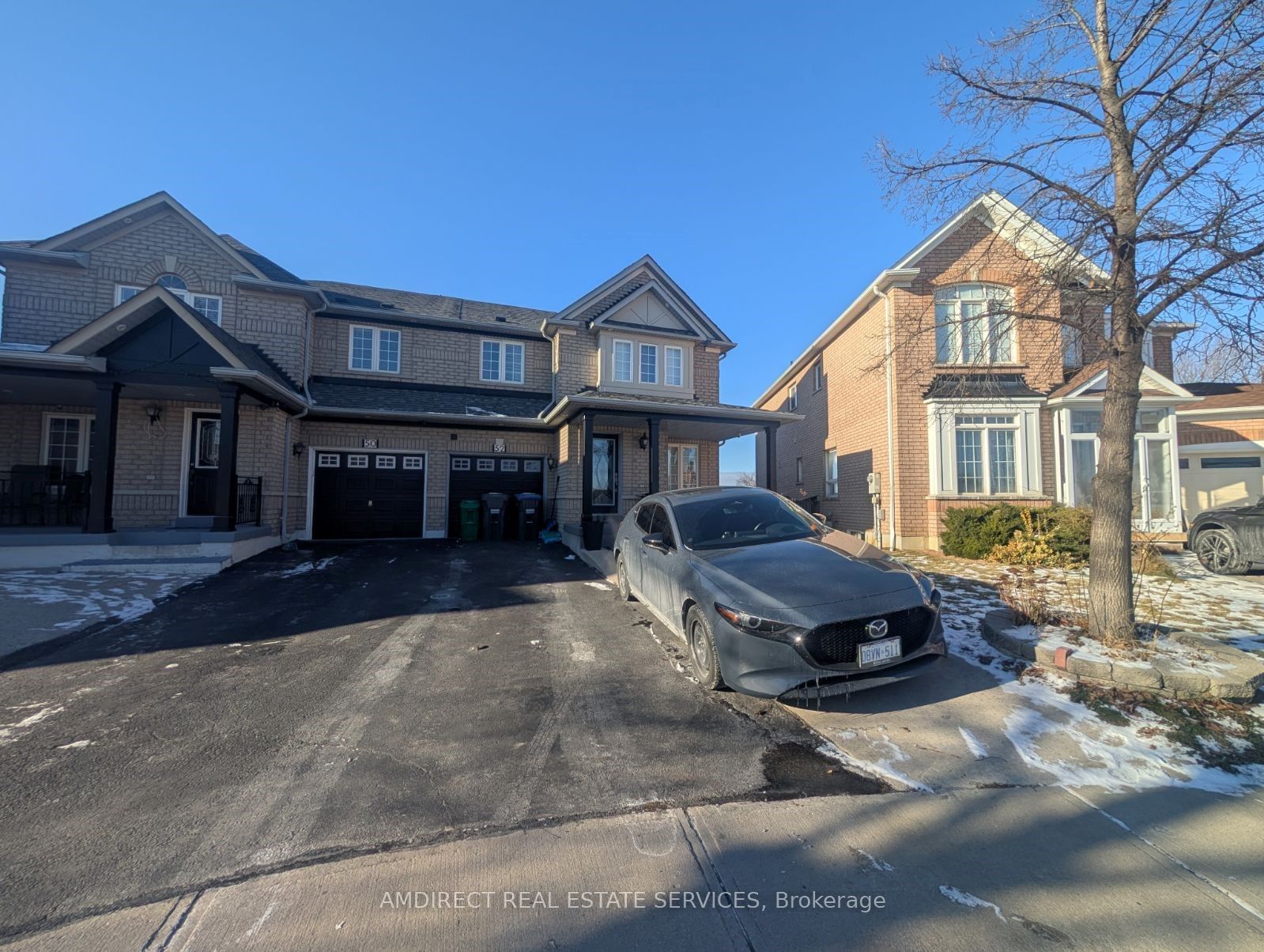 Semi-Detached House leased at 52 Gallview Lane, Brampton, Bram East, L6P 1R8 - MLS: W11925797