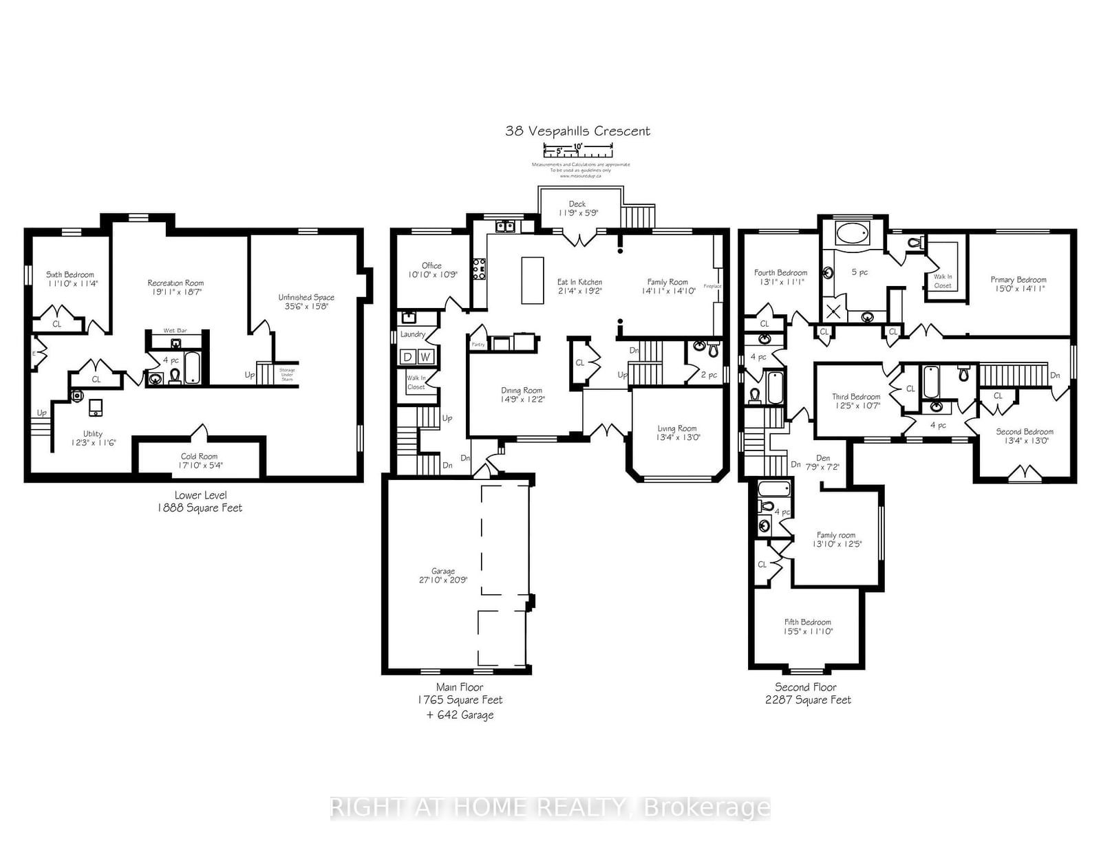 Detached House for sale at 38 Vespahills Crescent, Brampton, Bram East, L6P 2V2 - MLS: W11926824