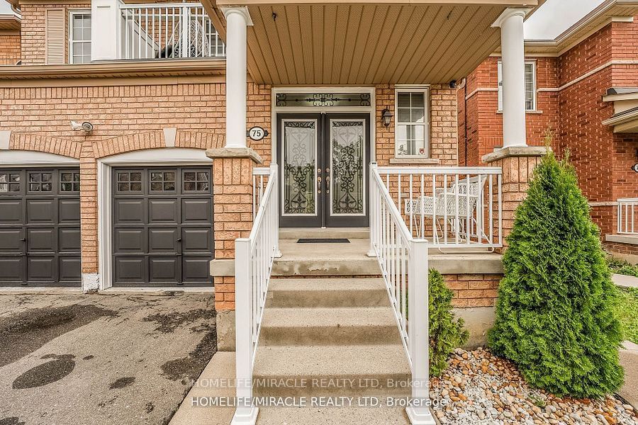 Detached House sold at 75 Iron Block Drive, Brampton, Northwest Sandalwood Parkway, L7A 0J1 - MLS: W11927117