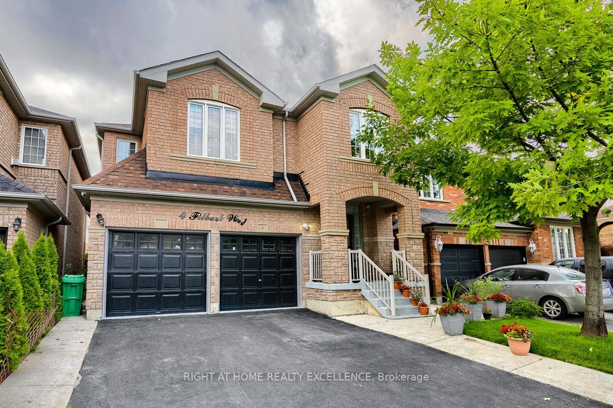 Detached House for sale at 4 Filbert Way, Brampton, Fletcher's Meadow, L7A 3E3 - MLS: W11929369