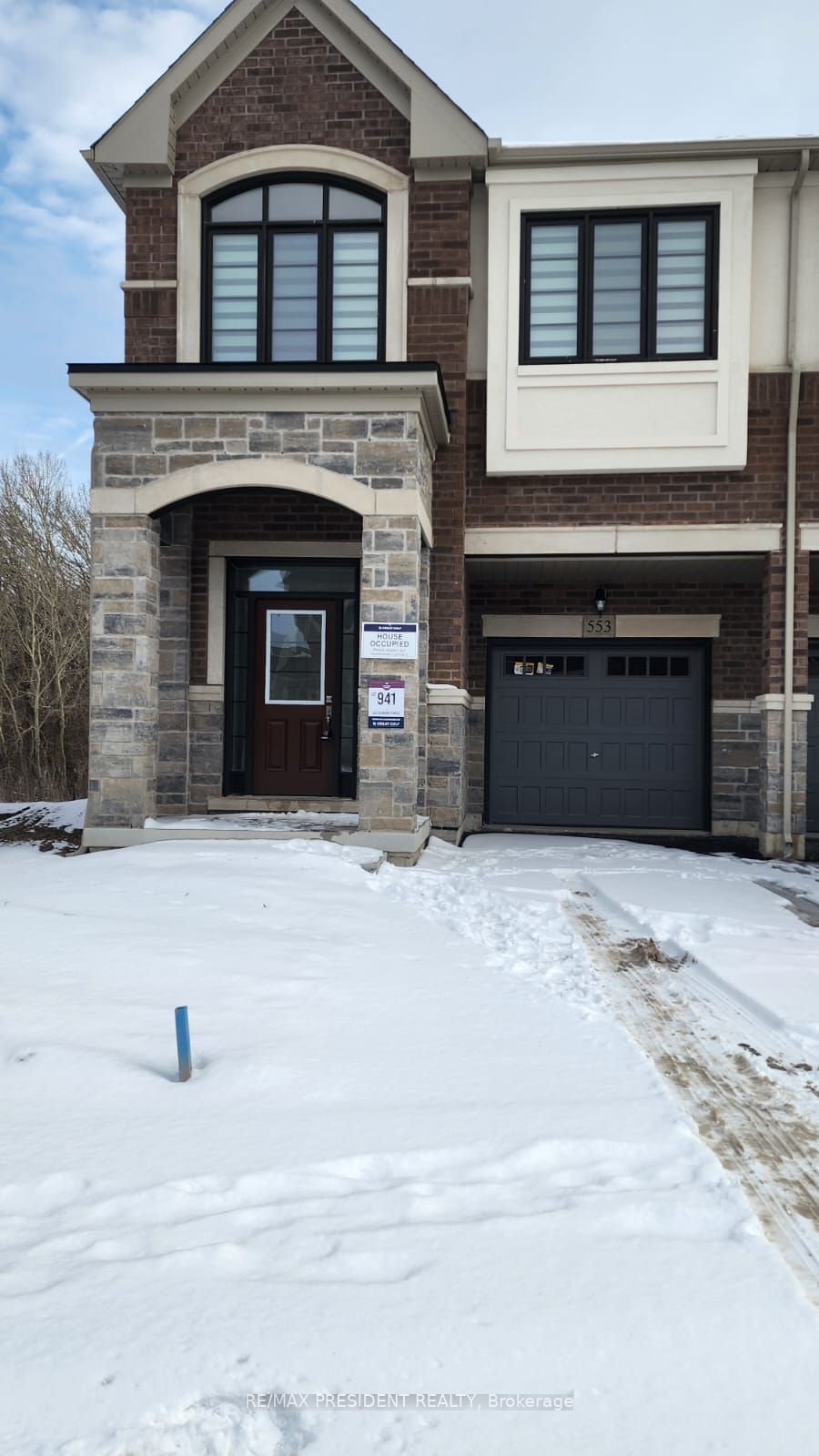 Townhouse leased at 553 Celandine Terrace, Milton, Walker, L9E 0A2 - MLS: W11929556