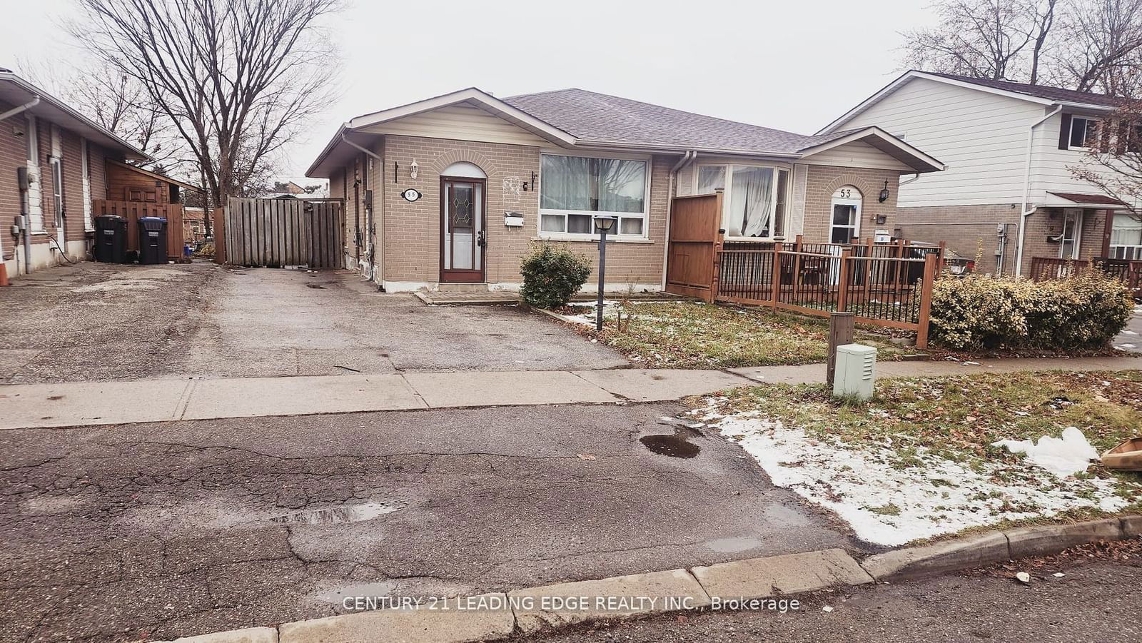 Semi-Detached House for lease at BSMT-55 Crawford Drive, Brampton, Madoc, L6V 2C6 - MLS: W11930618