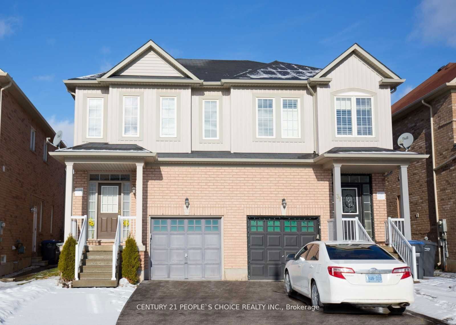 Semi-Detached House for lease at Upper-33 French Park Circle, Brampton, Credit Valley, L6X 0Y5 - MLS: W11930910