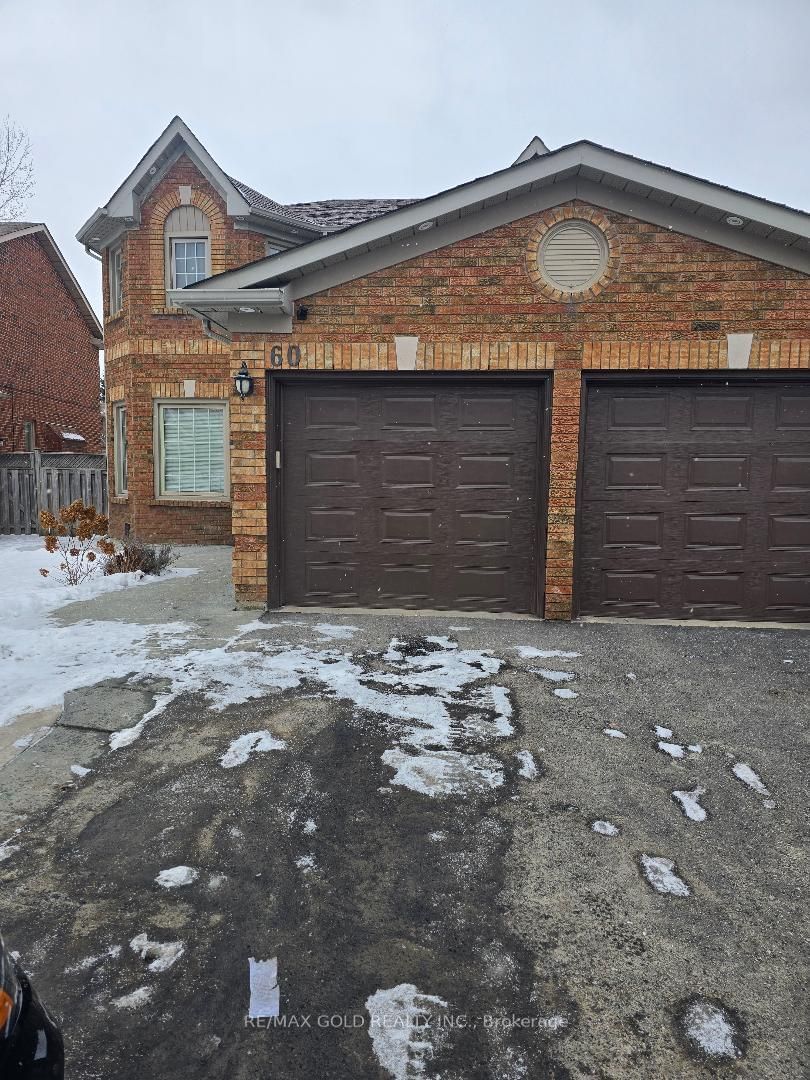 Detached House for lease at 60 Adirondack Crescent, Brampton, Sandringham-Wellington, L6R 1E5 - MLS: W11931018