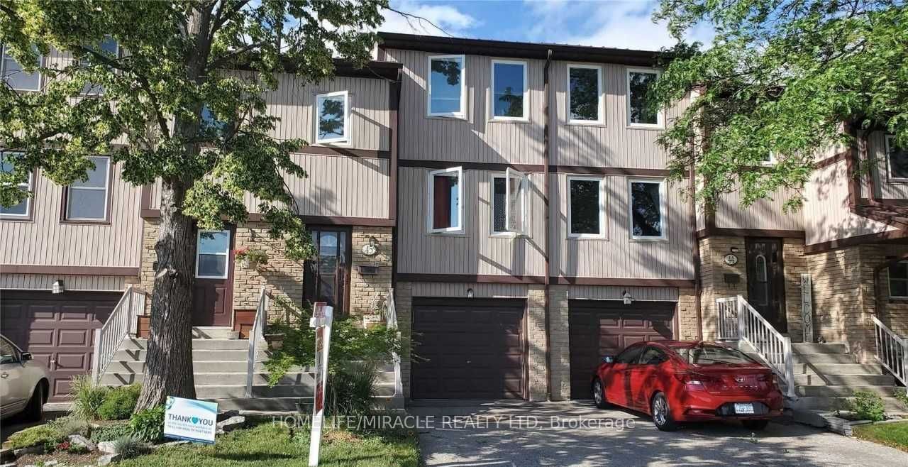 Townhouse for lease at 45-6449 Glen Erin Drive, Mississauga, Meadowvale, L5N 2T2 - MLS: W11932118