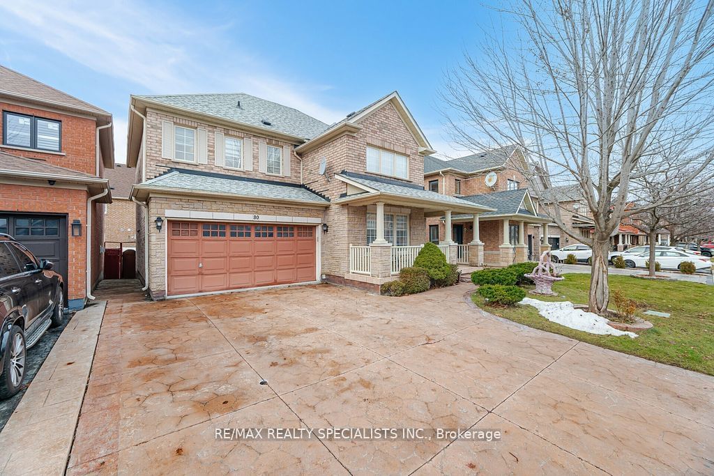 Detached House for sale at 80 Octillo Boulevard, Brampton, Sandringham-Wellington, L6R 2V6 - MLS: W11932240