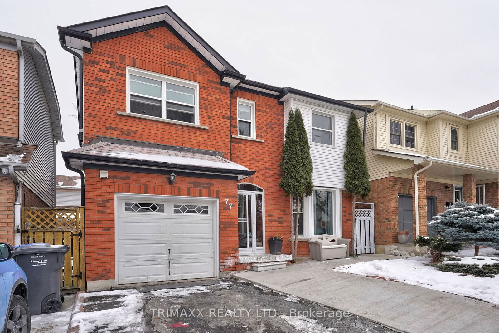 Detached House for sale at 77 Stoneledge Circle, Brampton, Sandringham-Wellington, L6R 1G8 - MLS: W11932819