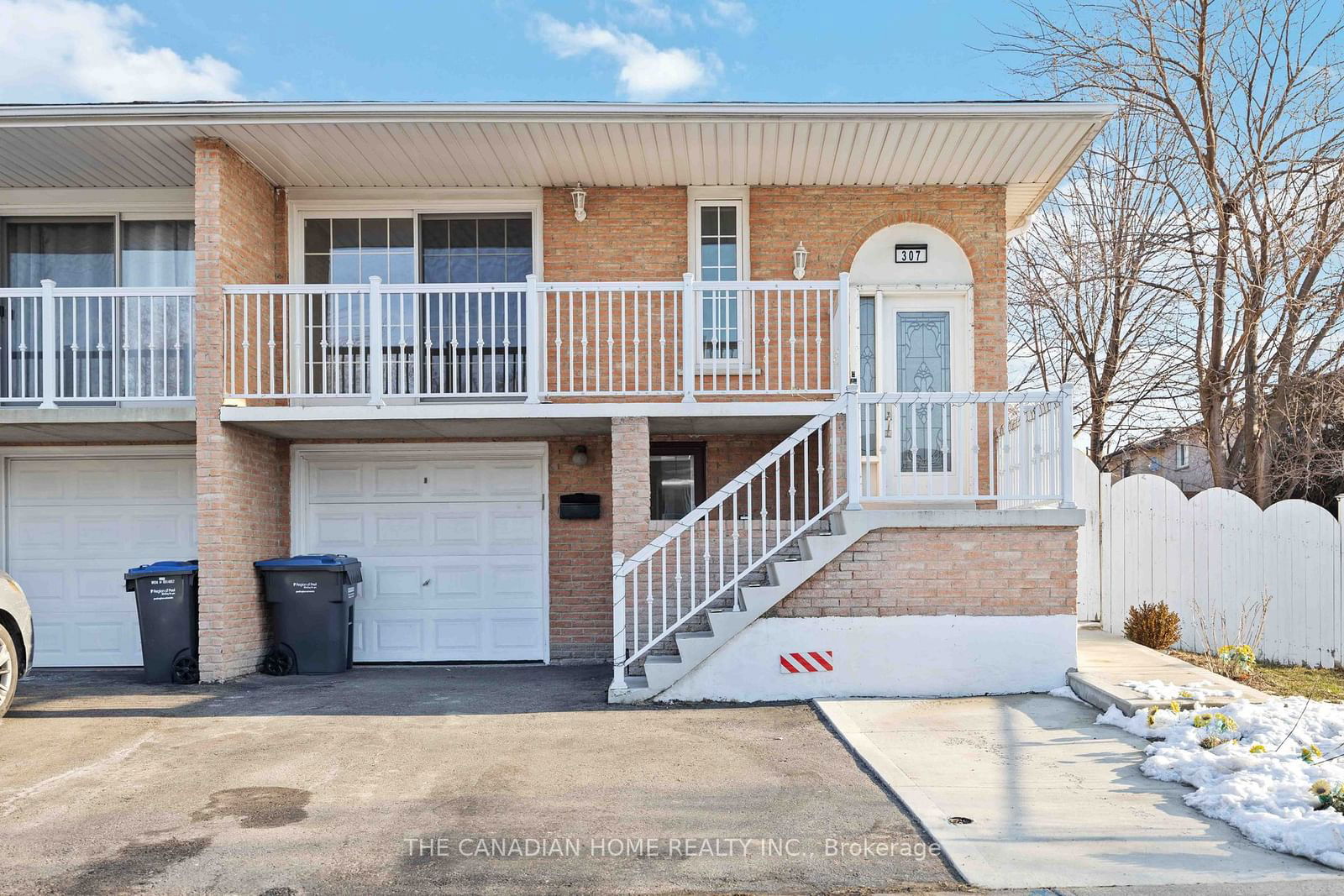 Semi-Detached House for sale at 307 Royal Salisbury Way, Brampton, Madoc, L6V 3G4 - MLS: W11932837