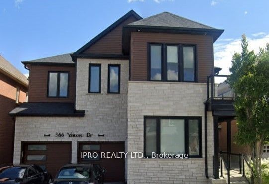 Detached House for lease at Basmt-566 Yates Drive, Milton, 1028 - CO Coates, L9T 6Z4 - MLS: W11933169