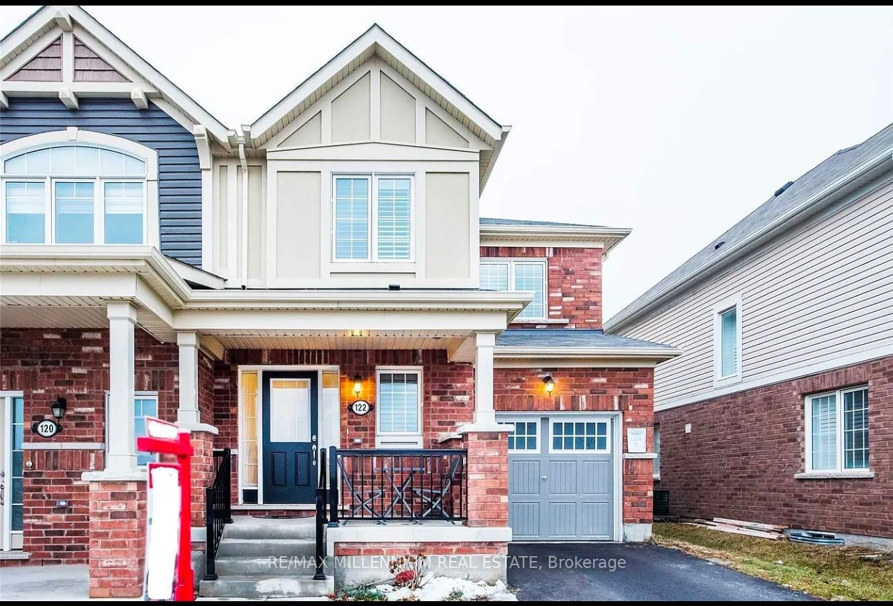 Townhouse for lease at 122 Thornbush Boulevard, Brampton, Northwest Brampton, L7A 4P4 - MLS: W11934030