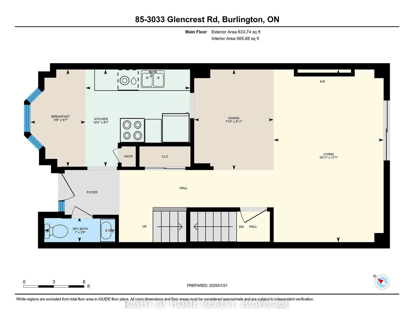 Townhouse for sale at 85-3033 Glencrest Road, Burlington, Roseland, L7N 3K1 - MLS: W11934426