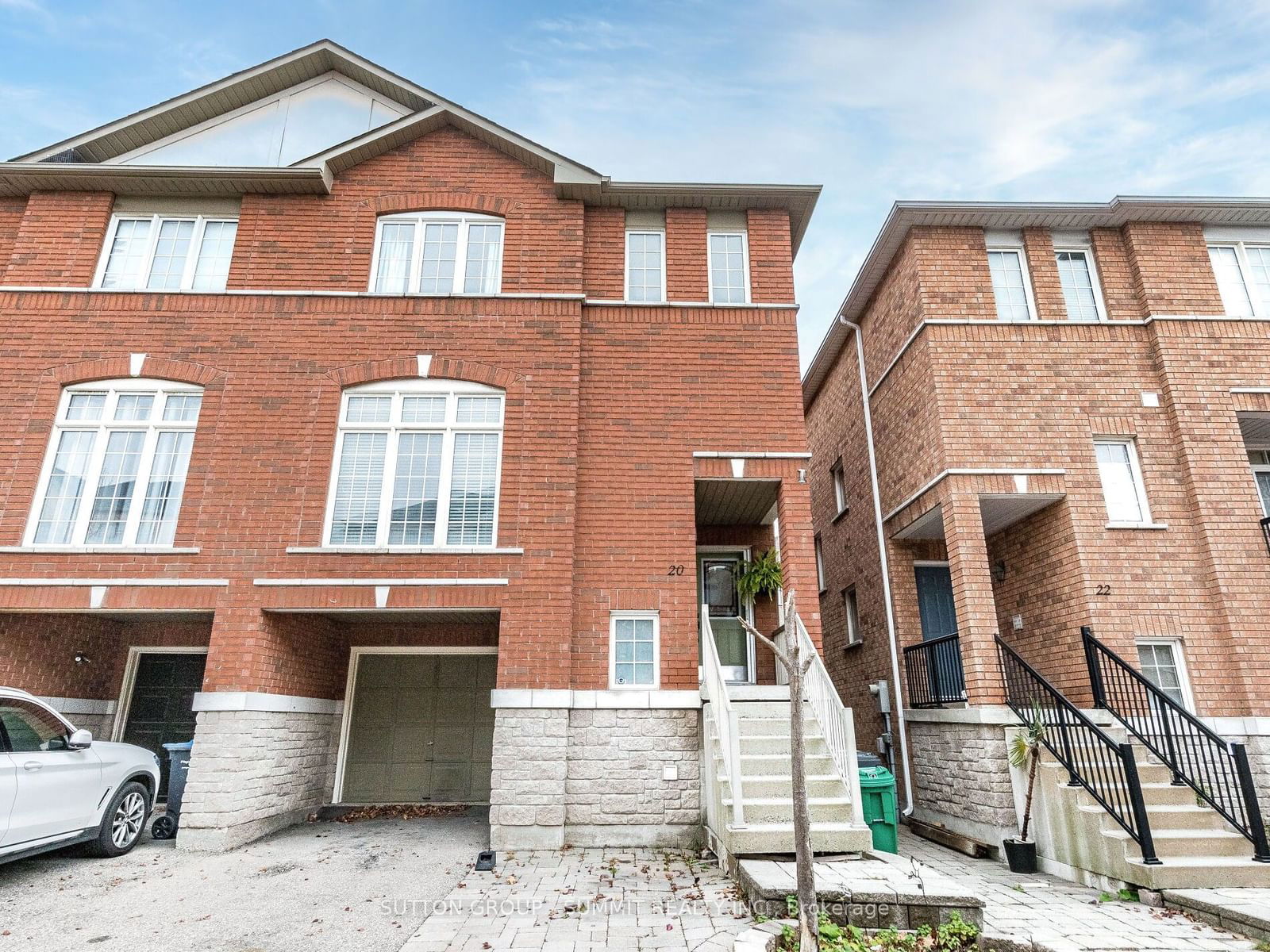 Semi-Detached House for sale at 20-7155 Magistrate Terrace, Mississauga, Meadowvale Village, L5W 1Y7 - MLS: W11935241