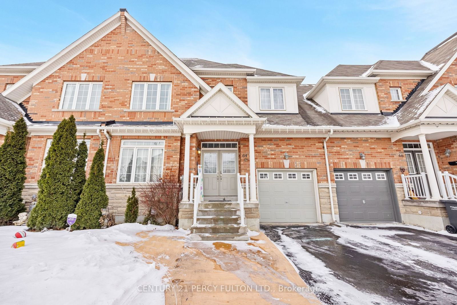 Townhouse for sale at 64 Naperton Drive, Brampton, Sandringham-Wellington, L6R 0Z8 - MLS: W11937665