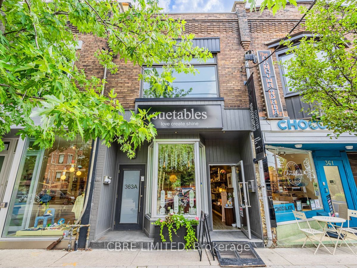 Store W/Apt/Office for sale at 363 Roncesvalles Avenue, Toronto, Roncesvalles, M6R 2M8 - MLS: W11937952