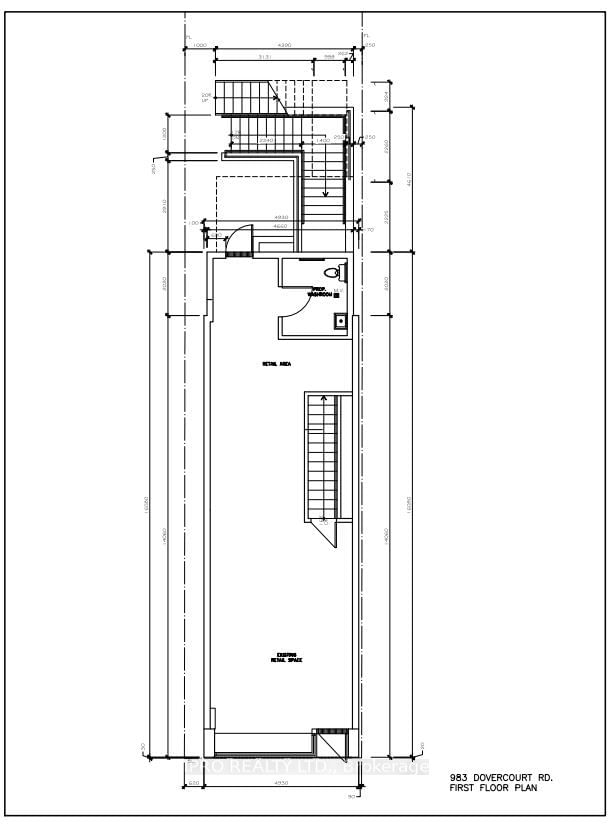 Commercial/Retail for lease at 983 Dovercourt Road, Toronto, Dovercourt-Wallace Emerson-Junction, M6H 2X6 - MLS: W11937972