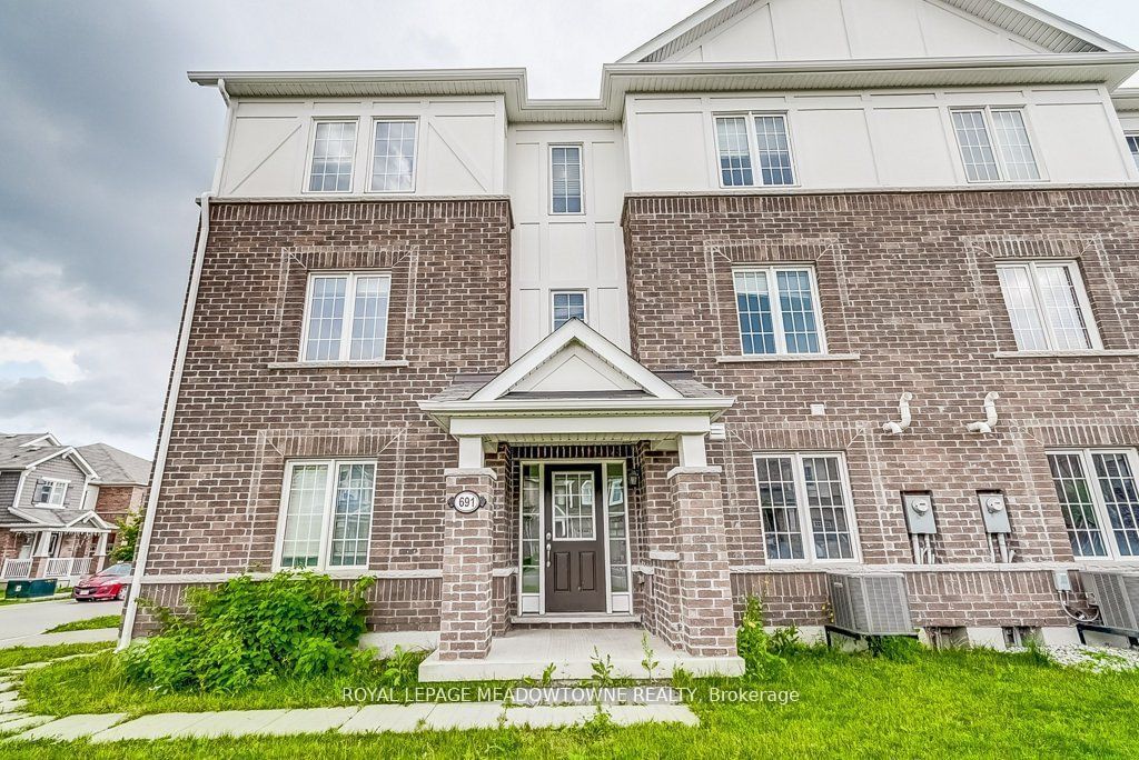 Townhouse leased at 691 Laking Terrace, Milton, Clarke, L9T 9J2 - MLS: W11938156