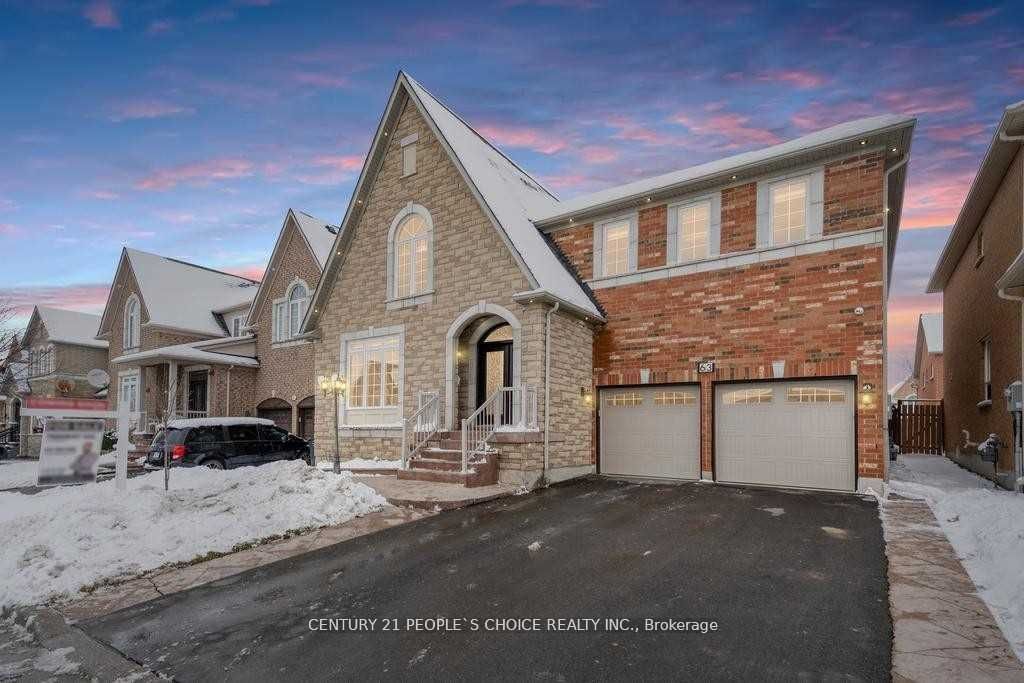 Detached House for lease at 63 Northface Crescent, Brampton, Sandringham-Wellington, L6R 2X9 - MLS: W11940188