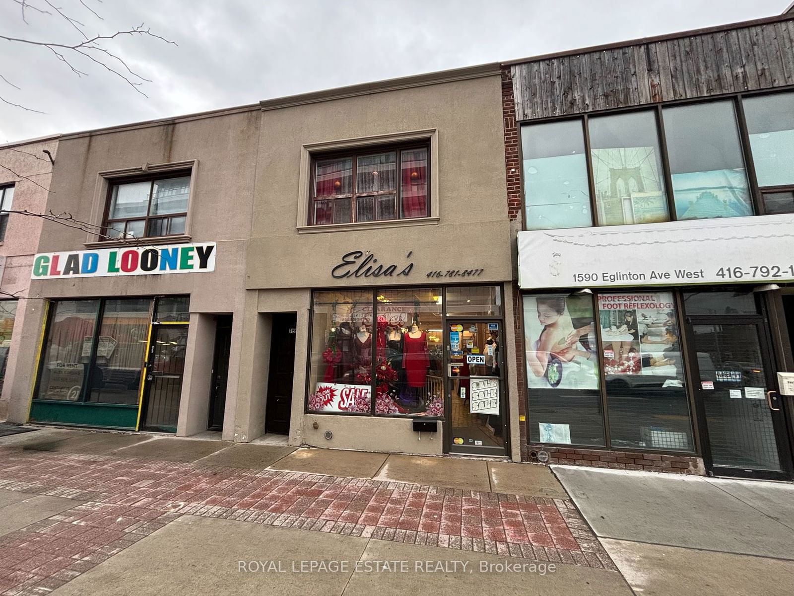 Commercial/Retail for lease at 1592 Eglinton Avenue, Toronto, Briar Hill-Belgravia, M6E 2G8 - MLS: W11940306