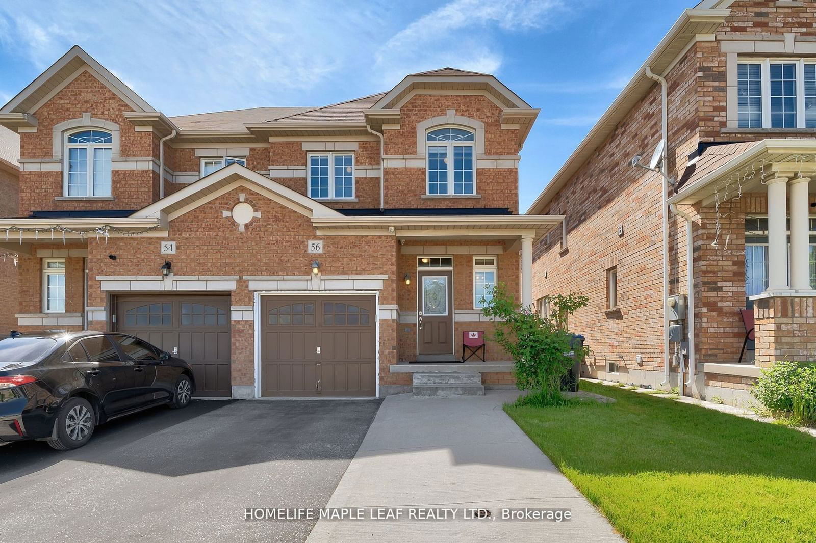 Semi-Detached House sold at 56 POMELL Trail, Brampton, Bram East, L6P 3J6 - MLS: W11940315