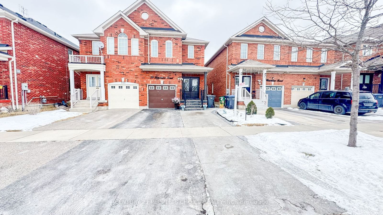 Semi-Detached House for sale at 99 Heartview Road, Brampton, Sandringham-Wellington, L6Z 0C9 - MLS: W11940480