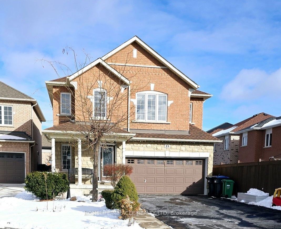 Detached House for sale at 33 Atira Avenue, Brampton, Fletcher's Meadow, L7A 3V1 - MLS: W11940865