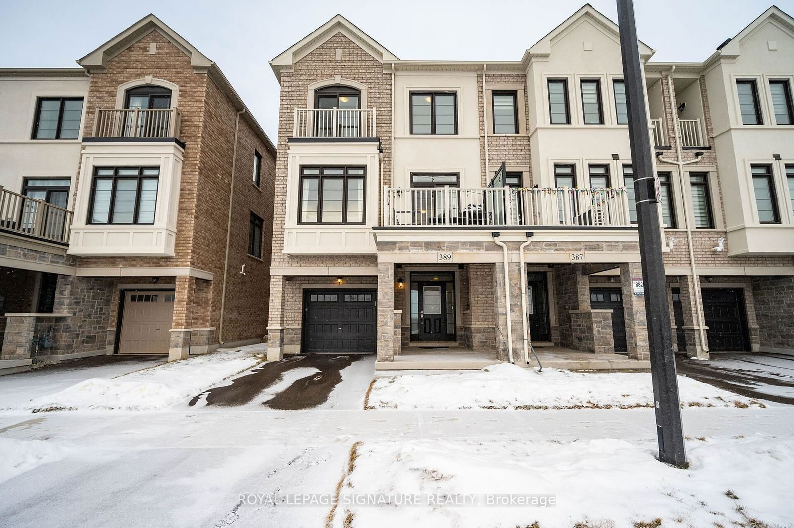 Townhouse for sale at 389 Thimbleweed Court, Milton, Walker, L9E 1T3 - MLS: W11941912