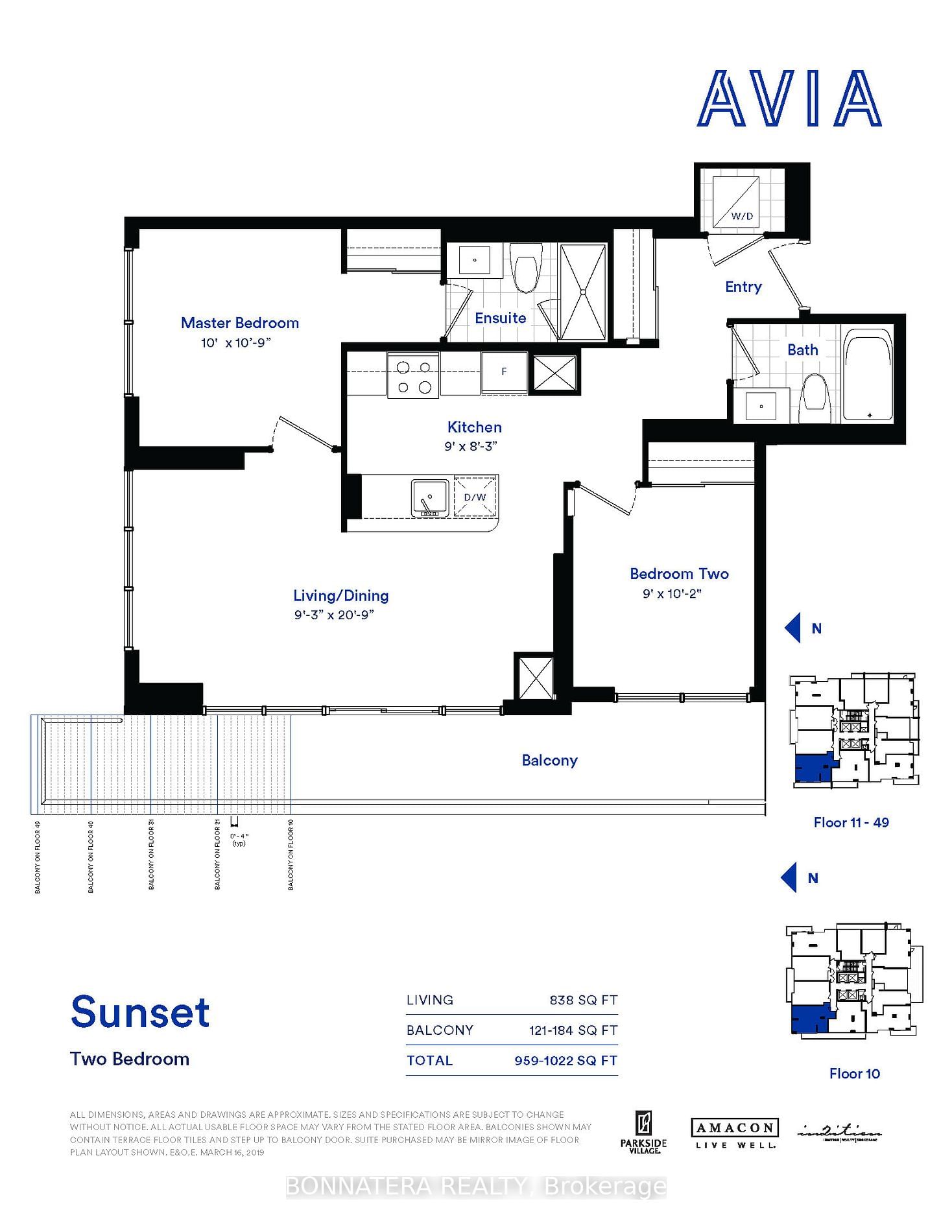 Condo for sale at 3008-430 Square One Drive, Mississauga, City Centre, L5B 0L6 - MLS: W11942168