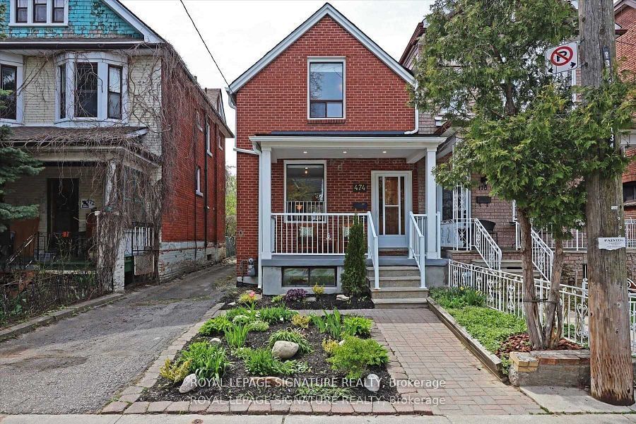 Detached House for lease at 474 Delaware Avenue, Toronto, Dovercourt-Wallace Emerson-Junction, M6H 2T9 - MLS: W11943076