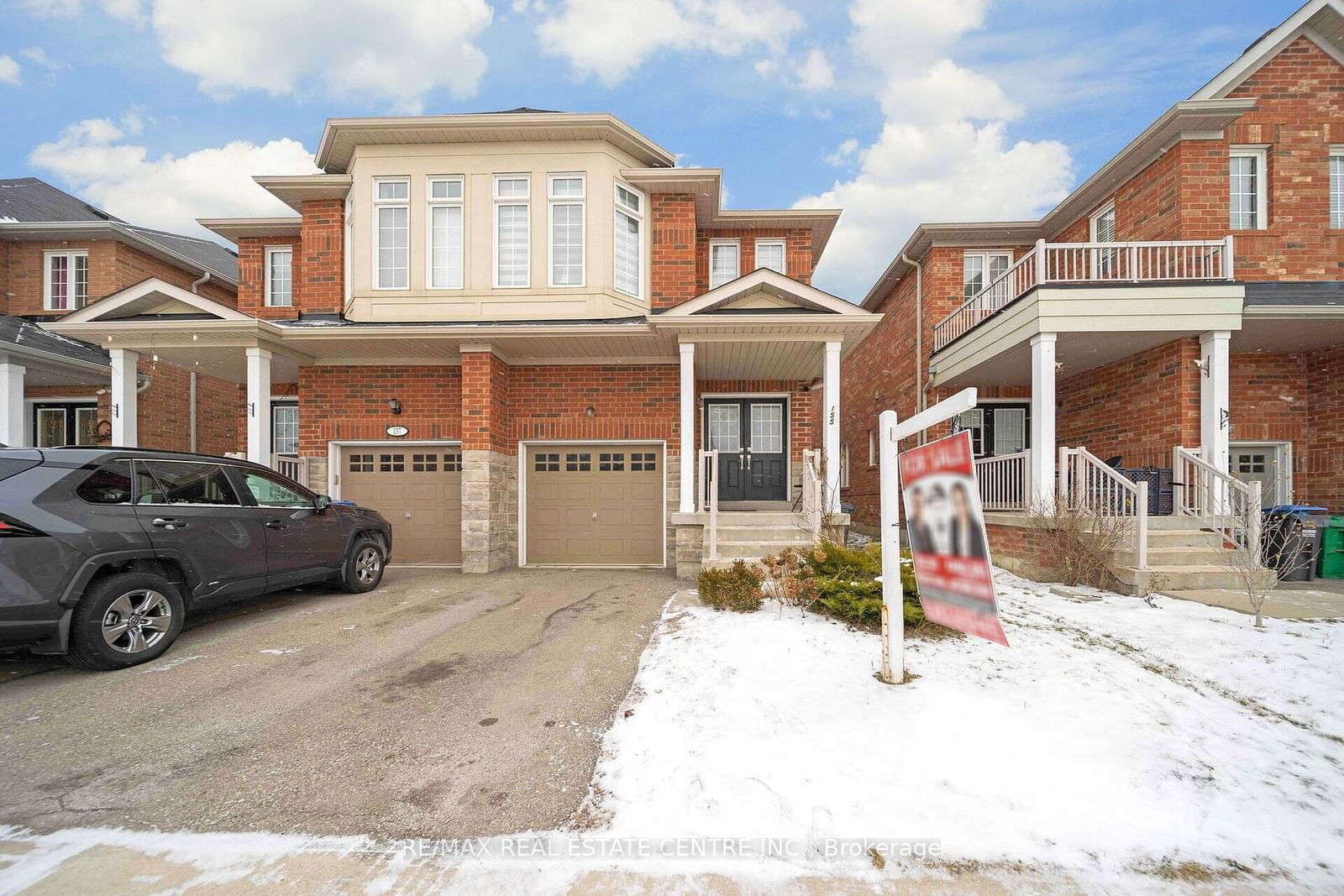 Semi-Detached House for sale at 155 Heartview Road, Brampton, Sandringham-Wellington, L6Z 0C9 - MLS: W11944039