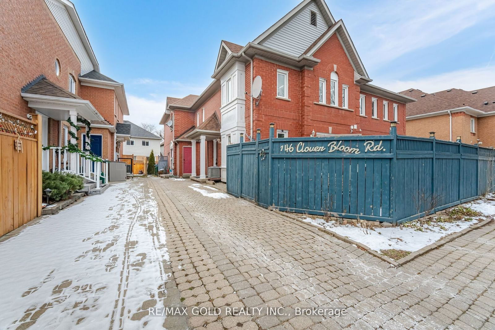 Townhouse for sale at 146 Clover Bloom Road, Brampton, Sandringham-Wellington, L6R 1S5 - MLS: W11945027