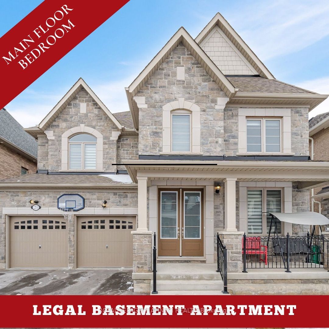 Detached House for sale at 21 Smallwood Road, Brampton, Northwest Brampton, L7A 4Y7 - MLS: W11947951