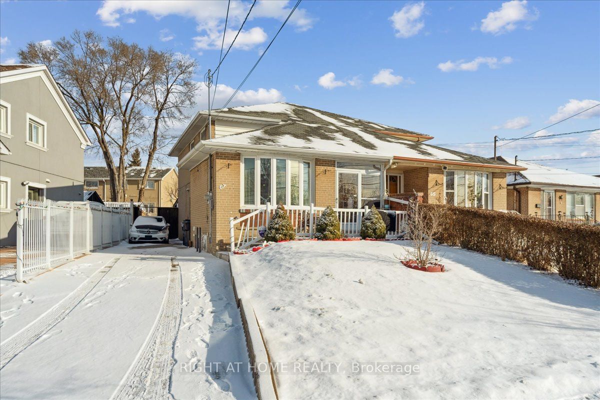 Semi-Detached House for sale at 67 Northover Street, Toronto, Glenfield-Jane Heights, M3L 1W6 - MLS: W11948028