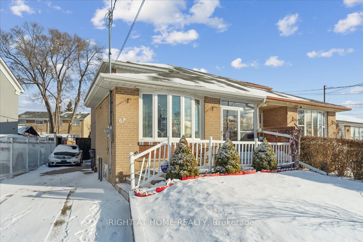 Semi-Detached House for sale at 67 Northover Street, Toronto, Glenfield-Jane Heights, M3L 1W6 - MLS: W11948028