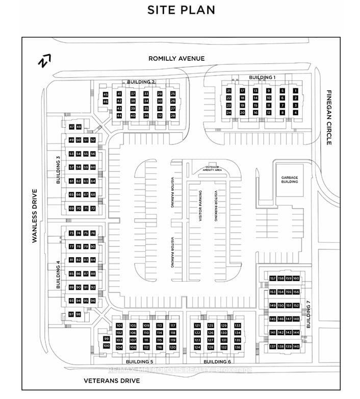 Townhouse for sale at 23-55 Romilly Avenue, Brampton, Northwest Brampton, L7A 0A7 - MLS: W11948282