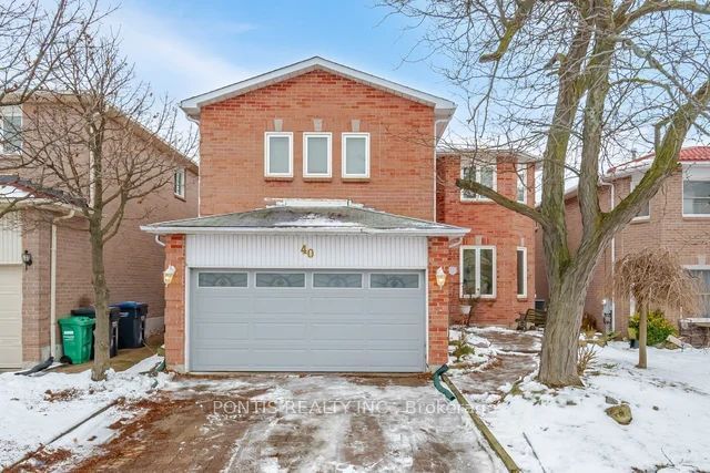 Detached House for sale at 40 Kirk Drive, Brampton, Northwood Park, L6X 4E5 - MLS: W11948487