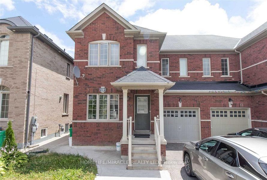 Semi-Detached House for lease at Bsmt-11 Valerian Street, Brampton, Bram East, L6P 3N9 - MLS: W11948852