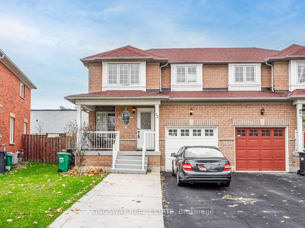 Semi-Detached House for sale at 12 Bramcedar Crescent, Brampton, Northwest Sandalwood Parkway, L7A 1T1 - MLS: W11949580