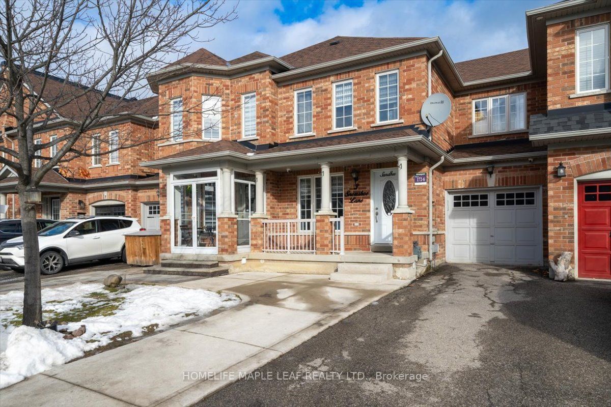 Townhouse for sale at 3 Snowshoe Lane, Brampton, Sandringham-Wellington, L6R 0J1 - MLS: W11949740