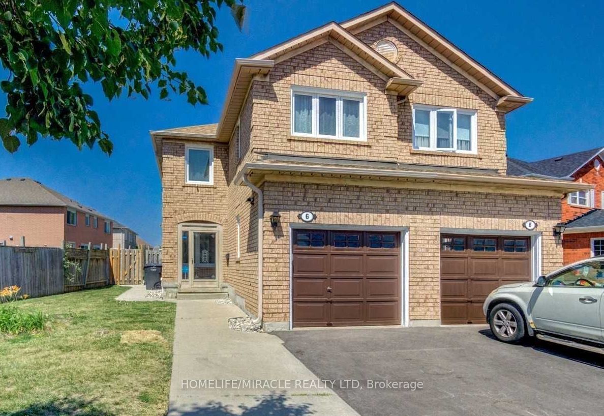 Semi-Detached House leased at 6 Mount Fuji Crescent, Brampton, Sandringham-Wellington, L6R 2L3 - MLS: W11949853