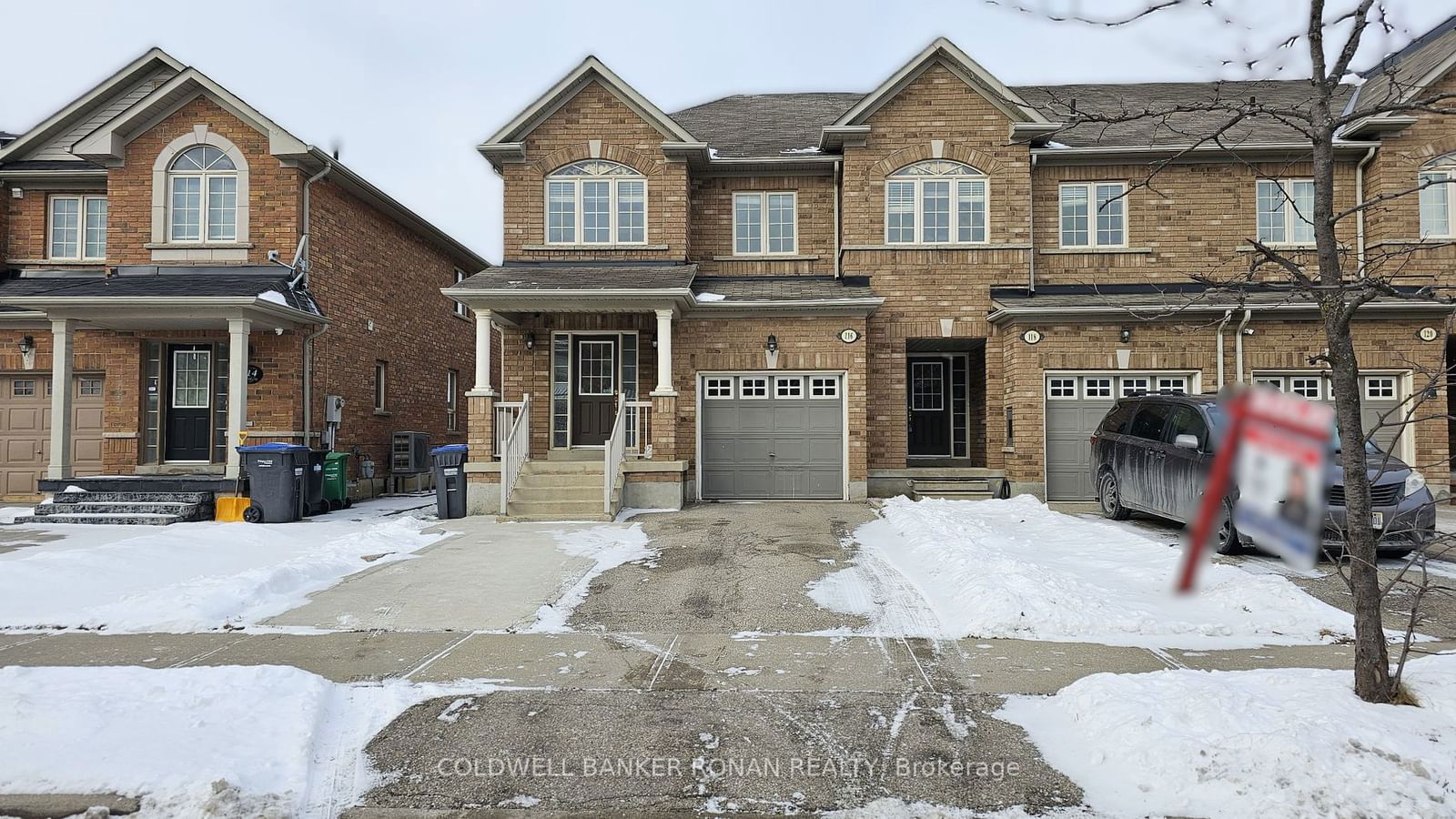 Townhouse leased at 116 Tomabrook Crescent, Brampton, Sandringham-Wellington, L6R 0V5 - MLS: W11950101