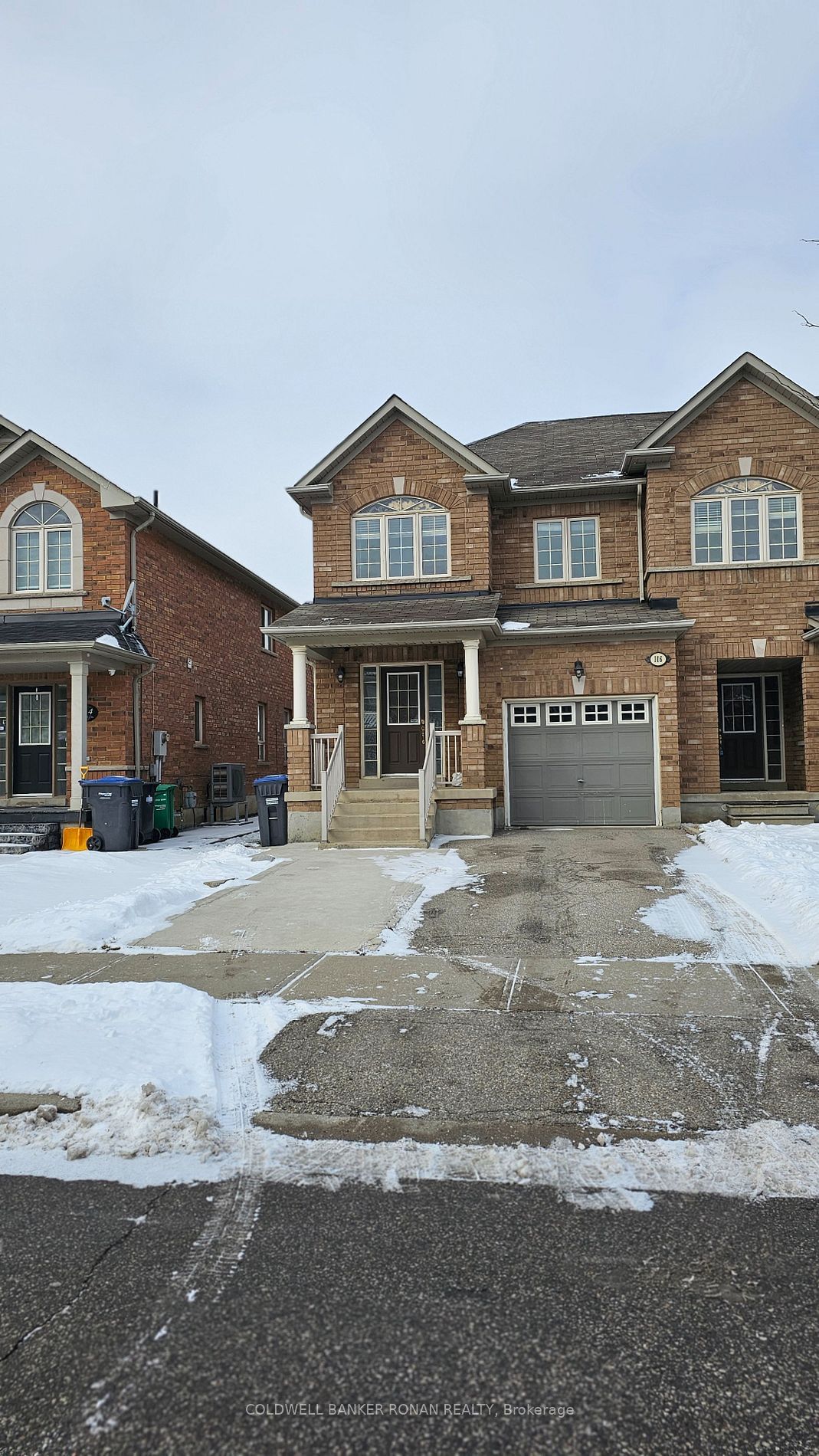 Townhouse leased at 116 Tomabrook Crescent, Brampton, Sandringham-Wellington, L6R 0V5 - MLS: W11950101