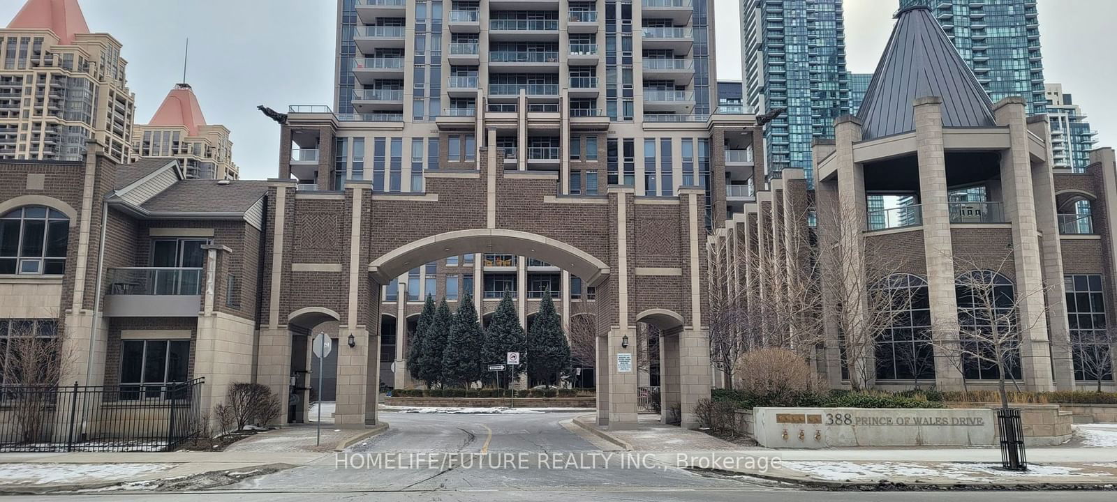 Condo for lease at 1708-388 Prince Of Wales Drive, Mississauga, City Centre, L5B 0A1 - MLS: W11951778