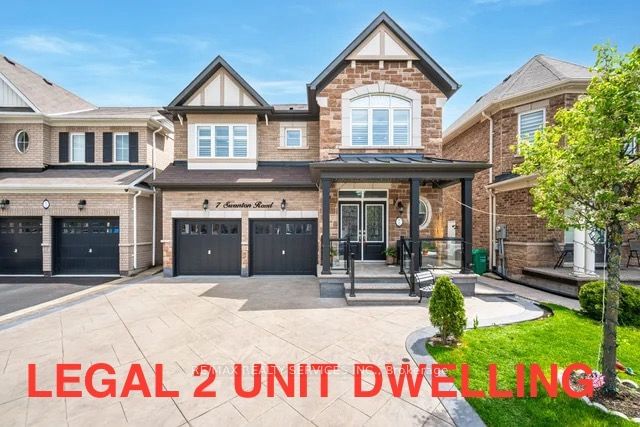 Detached House for sale at 7 Swanton Road, Brampton, Credit Valley, L6X 5J3 - MLS: W11952361