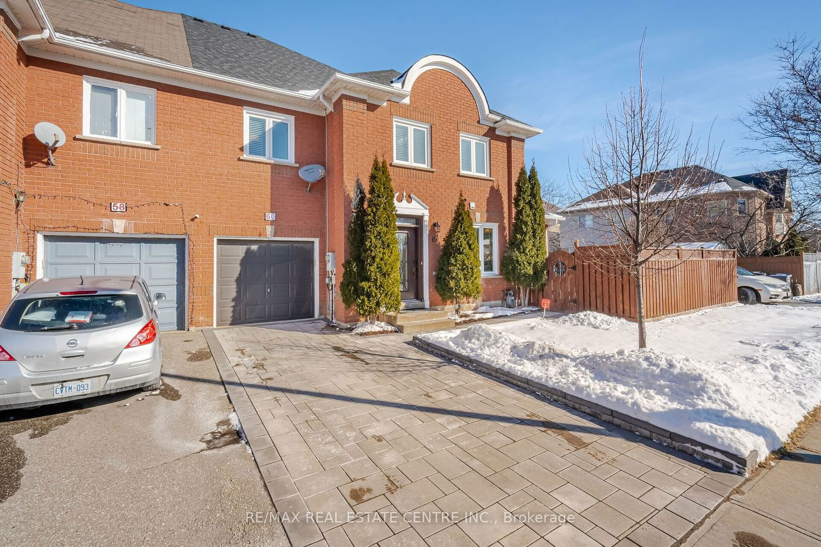 Townhouse for sale at 60 Clover Bloom Road, Brampton, Sandringham-Wellington, L6R 1S4 - MLS: W11952680